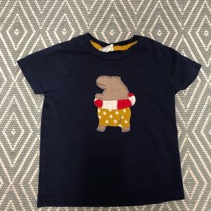 Mini Boden appliqué tee